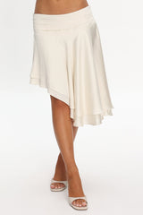 LIONESS Legacy Midi Skirt Ivory