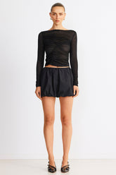 SNDYS Elodie Top Black