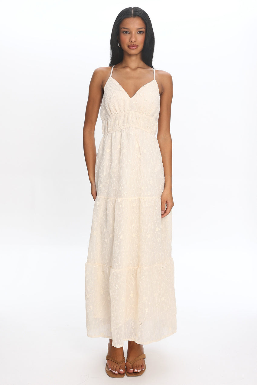 Xyla Maxi Dress Ivory